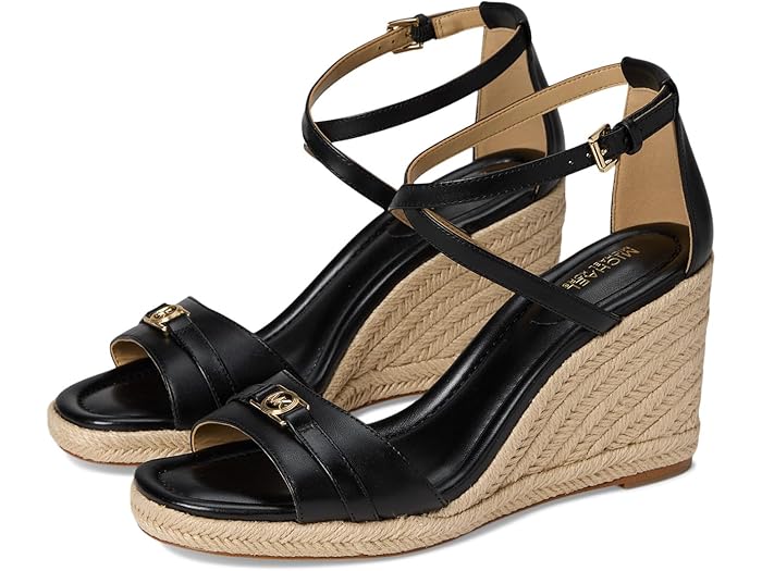 (取寄) マイケルコース レディース マンディ ウェッジ MICHAEL Michael Kors women Mandy Wedge Black(4)