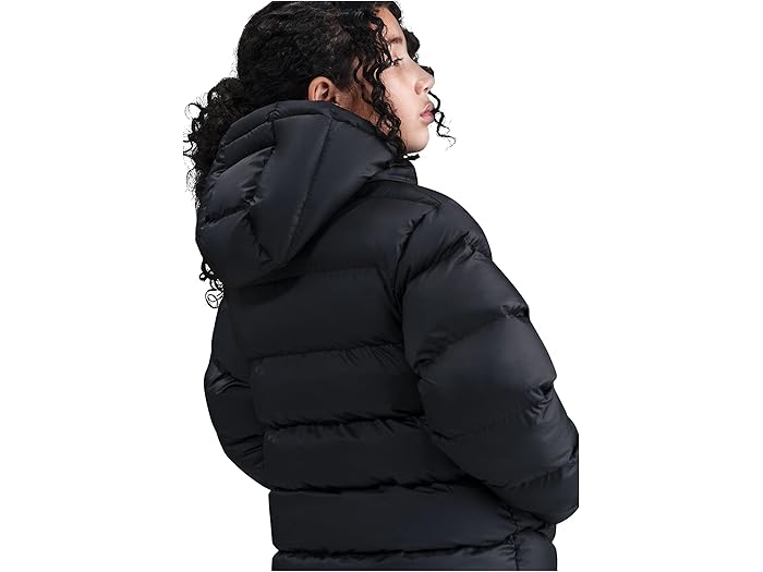 (取寄) ナイキ キッズ キッズ スポーツウェア オール デイ プレイ サーマ-フィット ルーズフィット パファー ジャケット (リトル キッド/ビッグ キッド) Nike Kids kids Sportswear All Day Play Therma-FIT Loose-Fit Puffer Jacket (Little Kid/Big Kid) Black/White