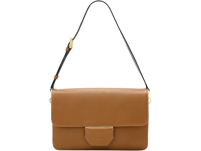 (取寄) オールセインツ レディース ショルダー バッグ AllSaints women Ondine Shoulder Bag Sepia Brown
