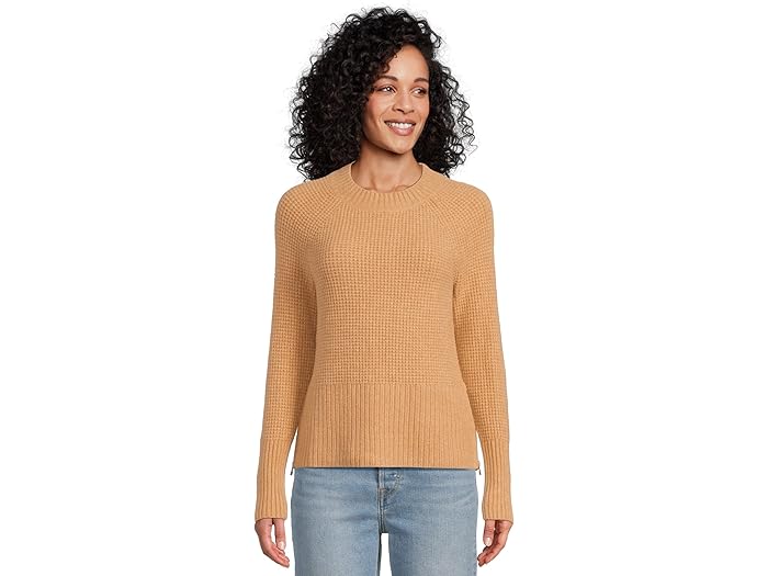 (取寄) エルエルビーン レディース スーパーソフト ワッフル セーター クルーネック L.L.Bean women Su..