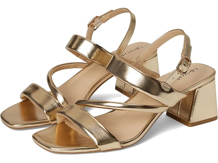 (取寄) ライフストライド レディース セリア スリングバックス LifeStride women Celia Slingbacks Gold Metallic