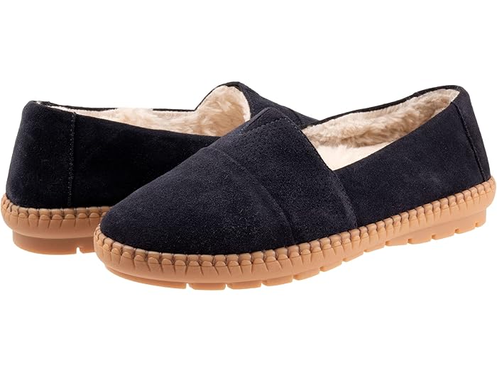 (取寄) トロッターズ レディース ルビー プラッシュ Trotters women Ruby Plush Navy Suede