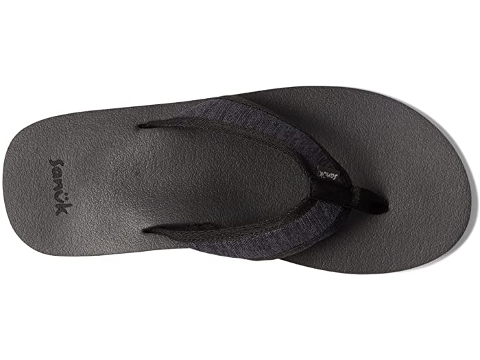 (取寄) サヌーク メンズ ジギー メッシュ Sanuk men Ziggy Mesh Black