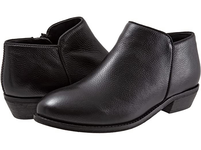 (取寄) ソフトウォーカー レディース ロックリン SoftWalk women Rocklin Black Tumbled Leather