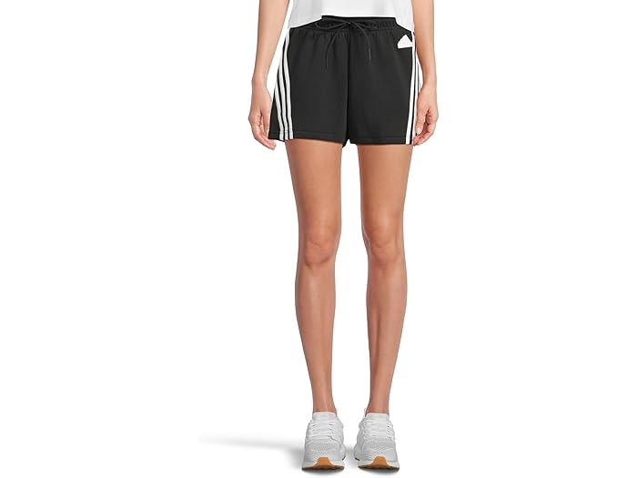 (取寄) アディダス レディース フューチャー アイコンズ 3ストライプ ショーツ adidas women Future Icons 3-Stripes Shorts Black 2