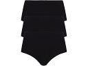 (取寄) コマンドー レディース 3 パック ハイライズ パンティ Commando women 3 Pack Highrise Panty Black