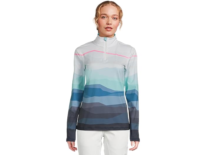 () ܥʡ ǥ ӡ 3 Bogner Fire + Ice women Ilvy 3 Blue Grey/Snow Blue Print