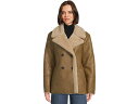 (取寄) アヴェックレフィー レディース フォー シアリング ピーコート Avec Les Filles women Faux Shearling Peacoa...