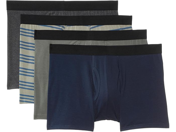 (取寄) パクト メンズ ボクサー ブリーフ 4-パック PACT men Boxer Brief 4-Pack Riverway