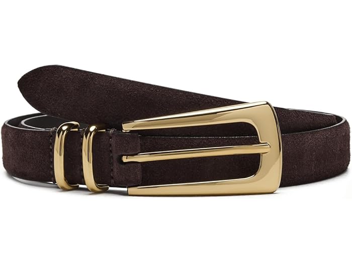 (取寄) メイドウェル レディース スエード エロンゲート バックル ベルト Madewell women Suede Elonga..