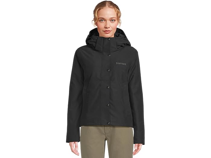 (取寄) マーモット レディース チェルシー ショート コート Marmot women Chelsea Short Coat Black