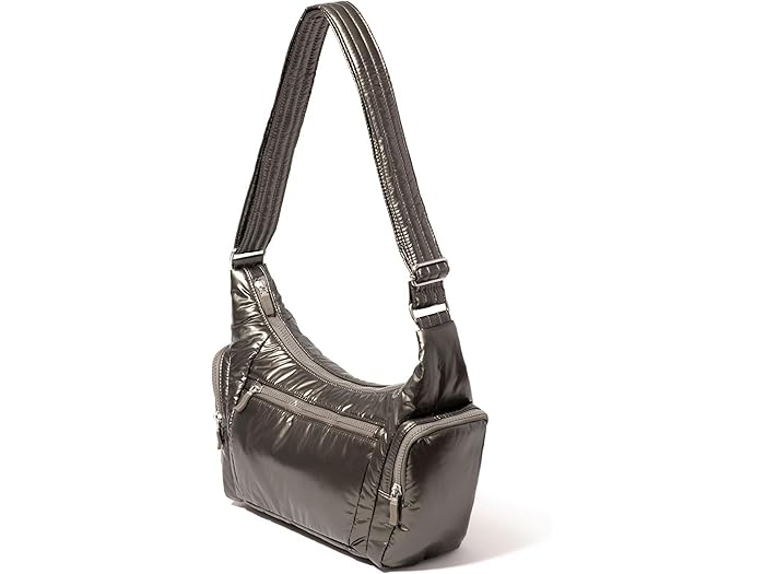 (取寄) バッガリーニ レディース バナナ スリング Baggallini women Banana Sling Gunmetal Puff
