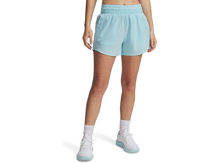 (取寄) アンダーアーマー レディース フレックス ウーブン 3 インチ ショーツ Under Armour women Flex Woven 3 Inch Shorts Stream/Stream