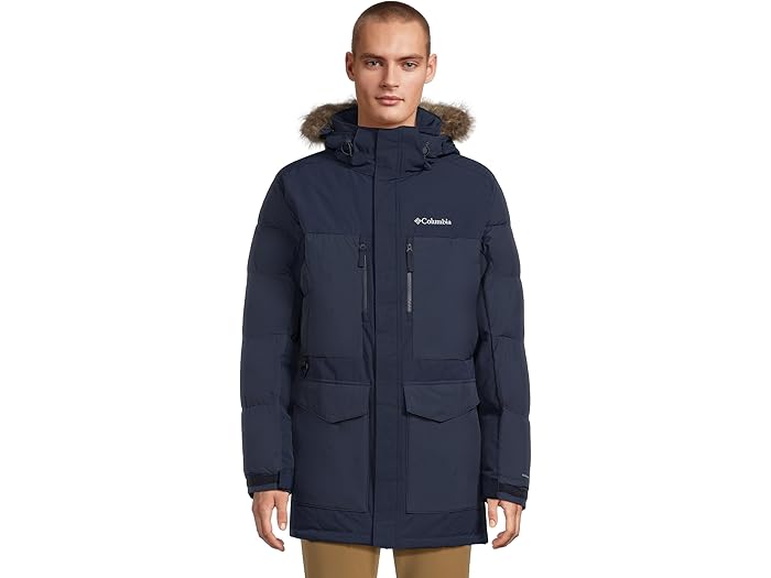 楽天ジェットラグ楽天市場店（取寄） コロンビア メンズ マルカム ピーク フュージョン リ パーカー Columbia men Marquam Peak Fusion II Parka Collegiate Navy