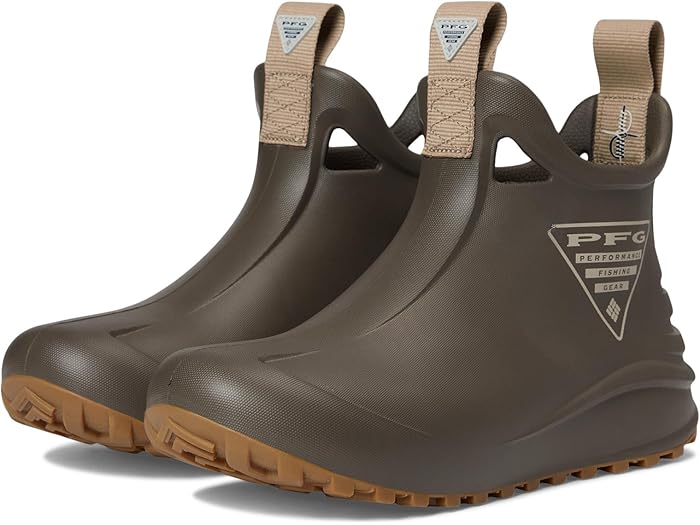 (取寄) コロンビア メンズ 6インチ アンクル ブーツ Columbia men Docksider 6in Ankle Boots Mud/Oxford Tan