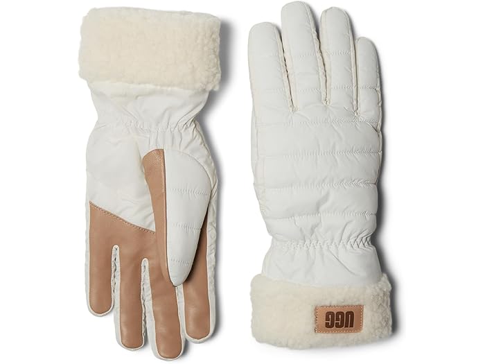 (取寄) アグ レディース オール ウェザー フラフ カフ グローブ UGG women All Weather Fluff Cuff Glo..