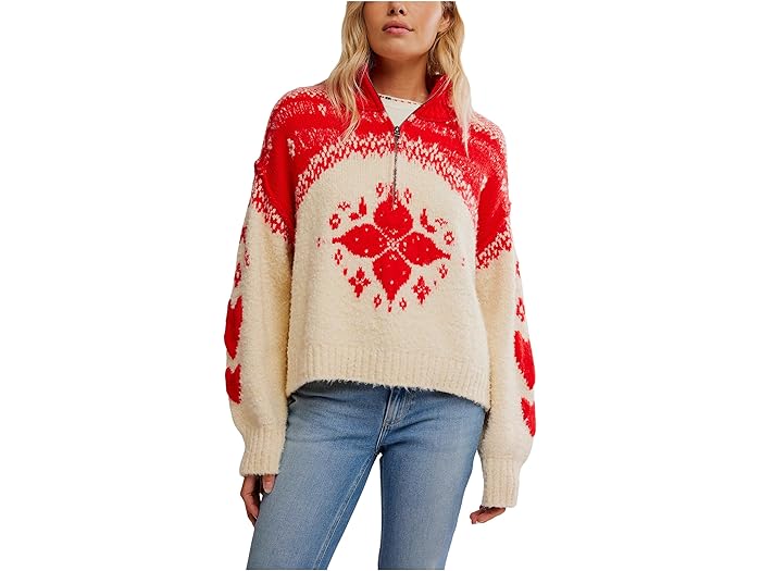 (取寄) フリーピープル レディース ミシカル セーター Free People women Mythical Sweater Vanilla Sc..