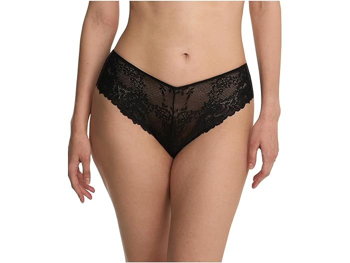 (取寄) ナトリ レディース ヘブンリー ハイ カット ビキニ Natori women Heavenly High Cut Bikini Black