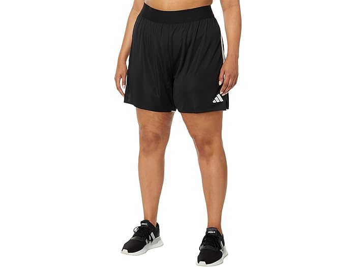 (取寄) アディダス レディース プラス サイズ ティロ 23 ショーツ adidas women Plus Size Tiro 23 Shorts Black/White