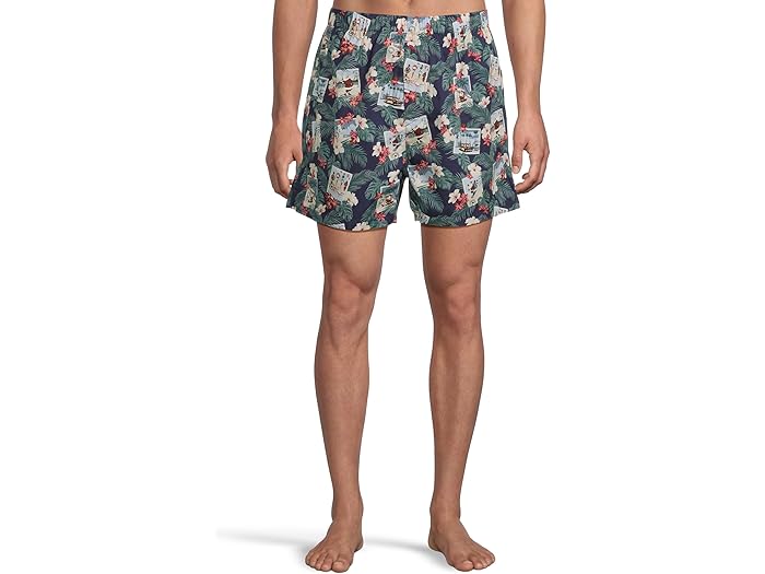 (取寄) トミーバハマ メンズ ウーブン ボクサー Tommy Bahama men Woven Boxer Navy Ground Floral