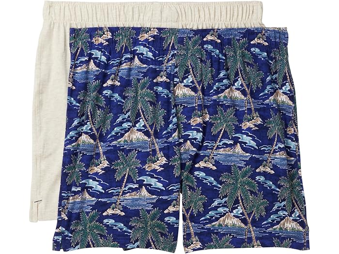 (取寄) トミーバハマ メンズ 2-パック ニット ボクサー Tommy Bahama men 2-Pack Knit Boxers Navy Pal..