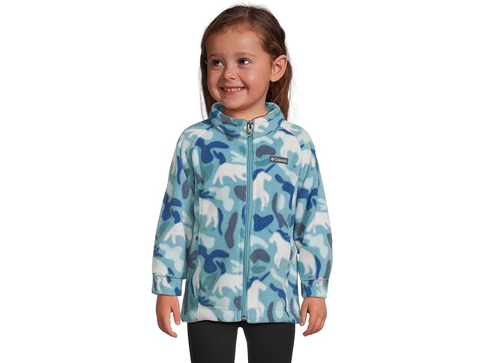 (取寄) コロンビア キッズ ガールズ ベントン スプリングス リ プリンテッド フリース (トドラー) Columbia Kids girls Benton Springs II Printed Fleece (Toddler) Vintage Blue Uniflauge