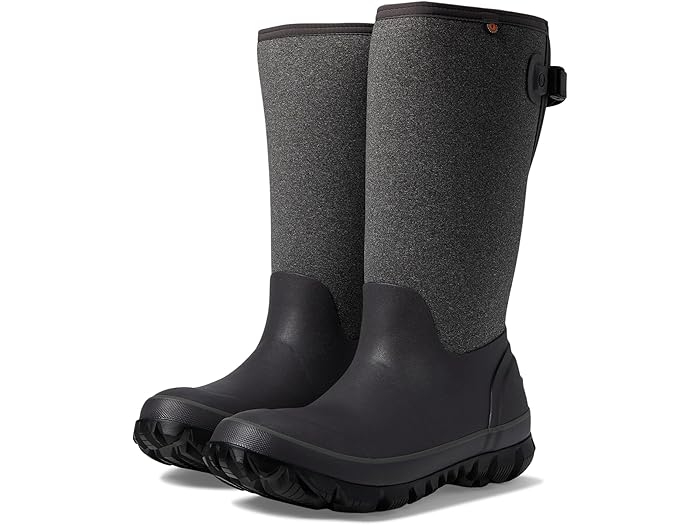 (取寄) ボグス レディース ホワイトアウト アジャスタブル カーフ - ヘザー Bogs women Whiteout Adjustable Calf - Heather Gray(4)