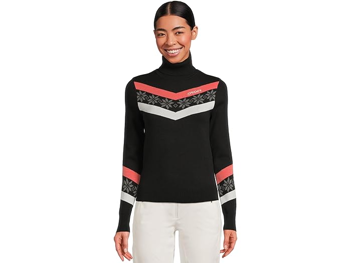 (取寄) スパイダー レディース ステラ スキー セーター Spyder women Stellar Ski Sweater Black