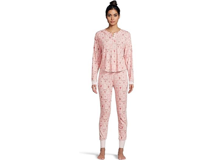 (取寄) レディース バック イン ベッド ロング ヘンリー セット HONEYDEW women Back in Bed Long Henl..