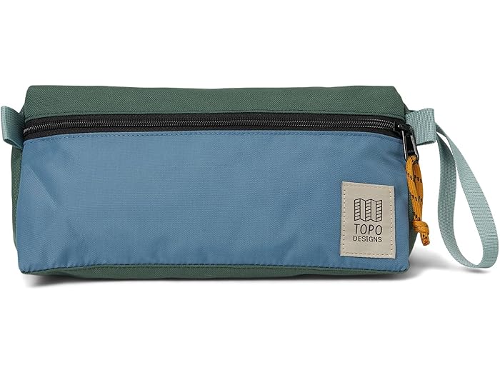 (取寄) トポデザイン ドップ キット Topo Designs Dopp Kit (stone Blue/Forest)