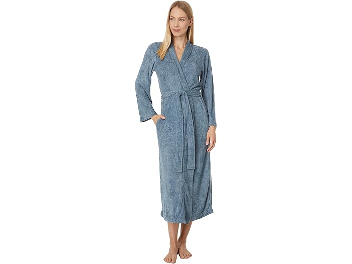 (取寄) N バイ ナトリ レディース アンウインド ローブ N by Natori women Unwind Robe Blue Granite