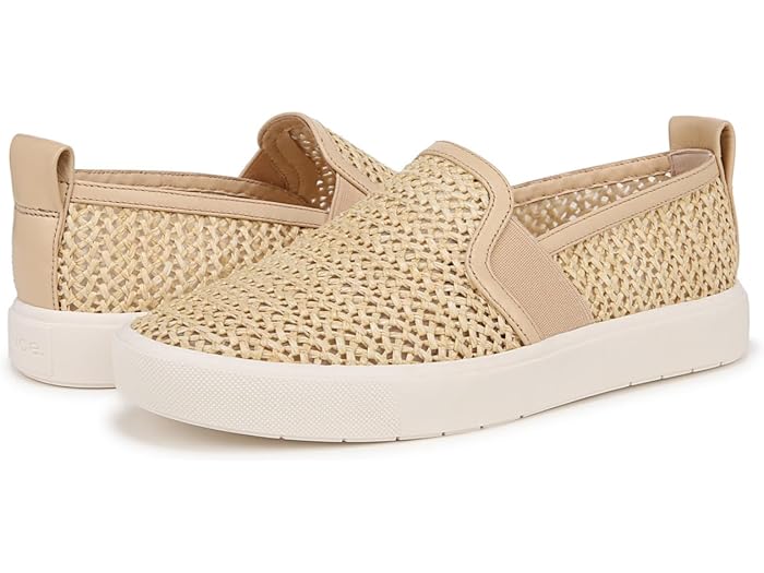 (取寄) ヴィンス レディース ブレア スリッポン スニーカー Vince women Blair Slip-On Sneakers Natural Raffia