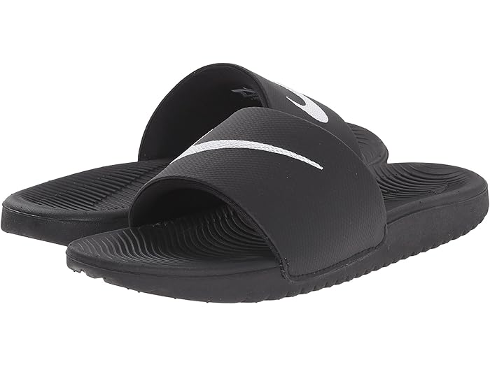 (取寄) ナイキ キッズ ボーイズ カワ スライド (リトル キッド/ビッグ キッド) Nike Kids boys Kawa Slide (Little Kid/Big Kid) Black/White