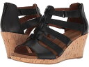 (取寄) ロックポート レディース ブライアー グラディエーター Rockport women Briah Gladiator Black Leather