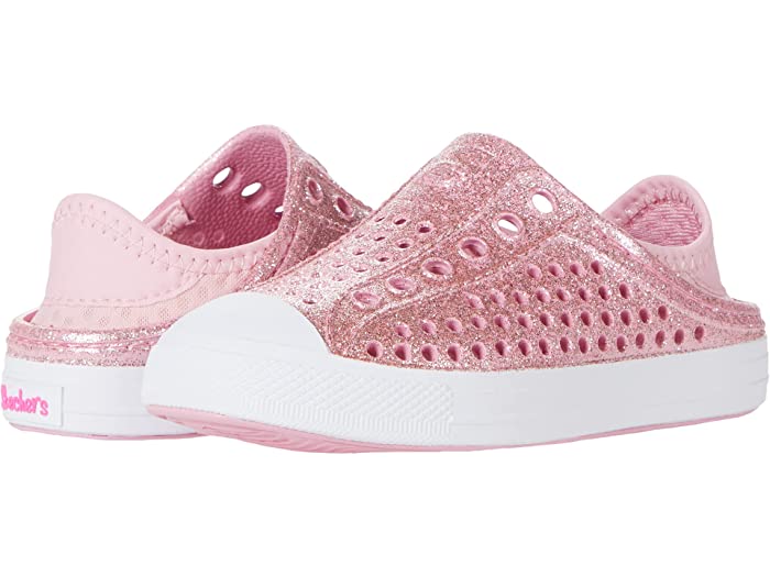 (取寄) スケッチャーズ キッズ ガールズ フォーミーズ - グズマン ステップス グリッター ミスト 308005L (リトル キッズ/ビック キッズ) SKECHERS KIDS girls Foamies - Guzman Steps Glitter Mist 308005L (Little Kid/Big Kid) Pink