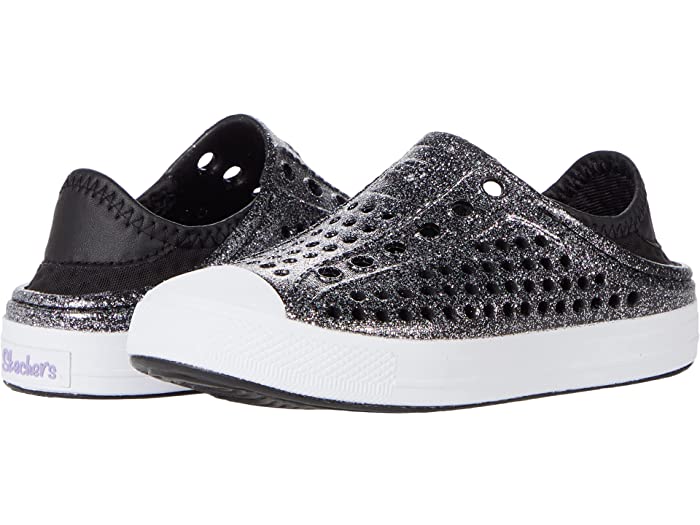 (取寄) スケッチャーズ キッズ ガールズ フォーミーズ - グズマン ステップス グリッター ミスト 308005L (リトル キッズ/ビック キッズ) SKECHERS KIDS girls Foamies - Guzman Steps Glitter Mist 308005L (Little Kid/Big Kid) Black