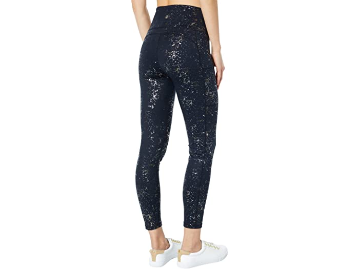 (取寄) リリー ピュリッツァー レディース ハイライズ レギンス Lilly Pulitzer women High-Rise Leggings Multi Metallic Sea Spray Foil