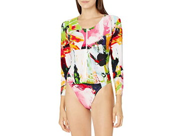 (取寄) ノーマ カマリ レディース ウィメンズ スタンダード ラッシュガード Norma Kamali women Womens Standard Rashguard Watermelon Splash