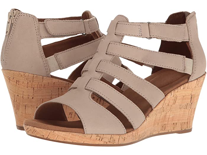 ロックポート ハイヒール (取寄) ロックポート レディース ブライアー グラディエーター Rockport women Briah Gladiator New Taupe Nubuck