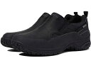 (取寄) ダナム メンズ クラウド プラス ウォータープルーフ スリッポン Dunham men Cloud Plus Waterproof Slip-On Black Leather