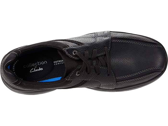 (取寄) クラークス シューズ メンズ ブラッドリー ウォーク ブラック Clarks men Bradley Walk Black Tumbled Leather