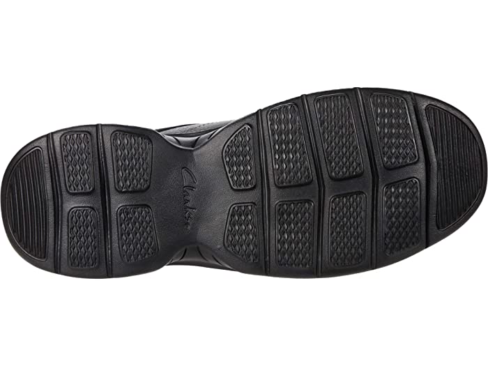 (取寄) クラークス シューズ メンズ ブラッドリー ウォーク ブラック Clarks men Bradley Walk Black Tumbled Leather