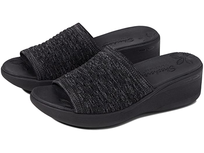 (取寄) スケッチャーズ レディース ピア-ライト - マイ ウィッシュ SKECHERS women Pier-Lite - My Wish Black