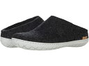 (取寄) グレーラップ ウール スリップ-オン ラバー アウトソール Glerups Glerups Wool Slip-On Rubber Outsole Charcoal/Grey Rubber