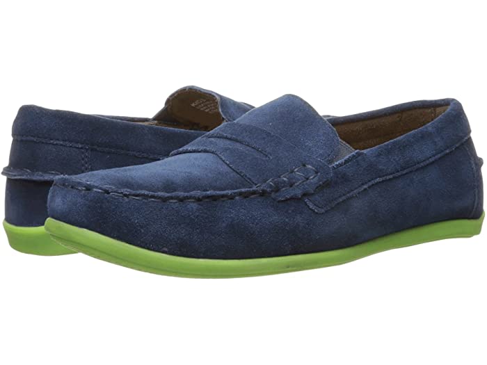 () ե㥤 å ܡ 㥹ѡ ɥ饤 ˥ (ȥɥ顼/ȥ å/ӥå å) Florsheim Kids boys Florsheim Kids Jasper Driver Jr. (Toddler/Little Kid/Big Kid) Blue Suede