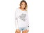 (取寄) ローレンモシ レディース カシア ドロップ ショルダー クロップ ティー フローラル ダヴ Lauren Moshi women Kasia Drop Shoulder Crop Tee Floral Dove Milk
