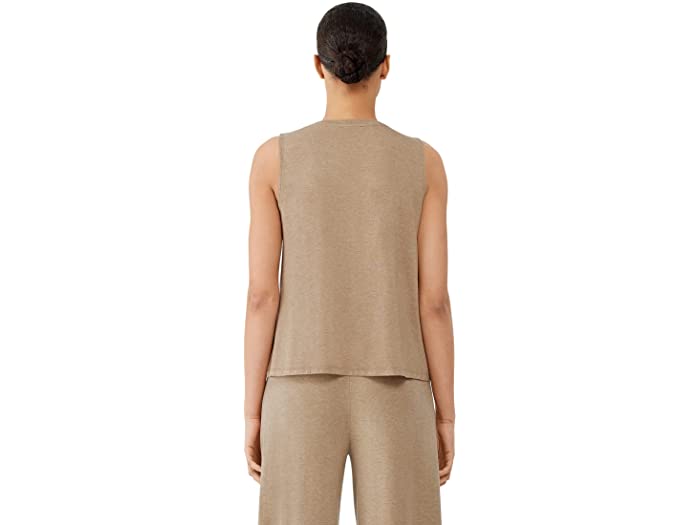 レディース シャツ インナー トップス ファッション ブランド カジュアル 大きいサイズ ビックサイズ 取寄 Vネック フィッシャー Fisher タンク V Neck Tank Eileen アイリーン 即納送料無料 Chestnut