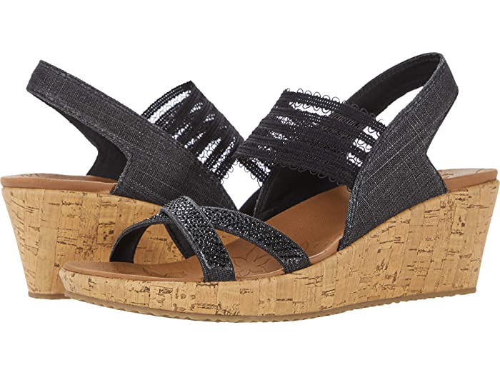 (取寄) スケッチャーズ レディース ビバリー - ファンシー シップス SKECHERS women Beverlee - Fancy Sips Black