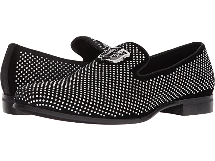 åȥ饰ŷԾŹ㤨( ƥ ॹ  å ǥå ʥ ե Stacy Adams men Swagger Studded Ornament Loafer Black/SilverפβǤʤ20,140ߤˤʤޤ