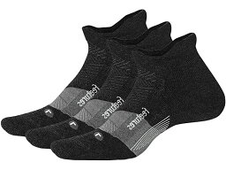 (取寄) フィーチャーズ メリノ 10 クッション ノー ショー タブ 3-ペア パック Feetures Merino 10 Cushion No Show Tab 3-Pair Pack Charcoal 1
